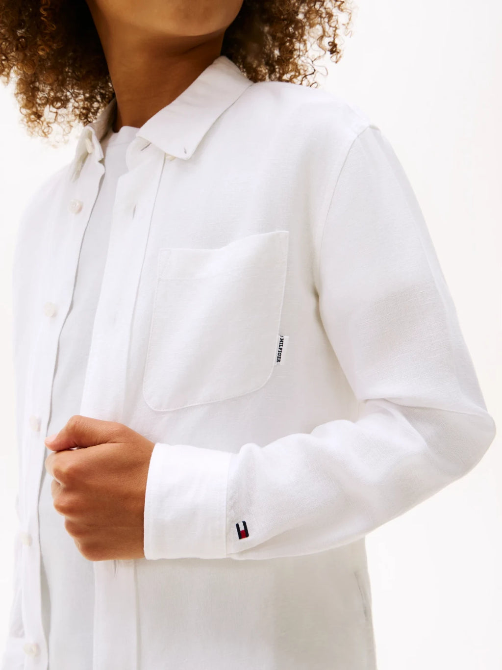 Tommy Hilfiger - Camicia Linen Blend Rela