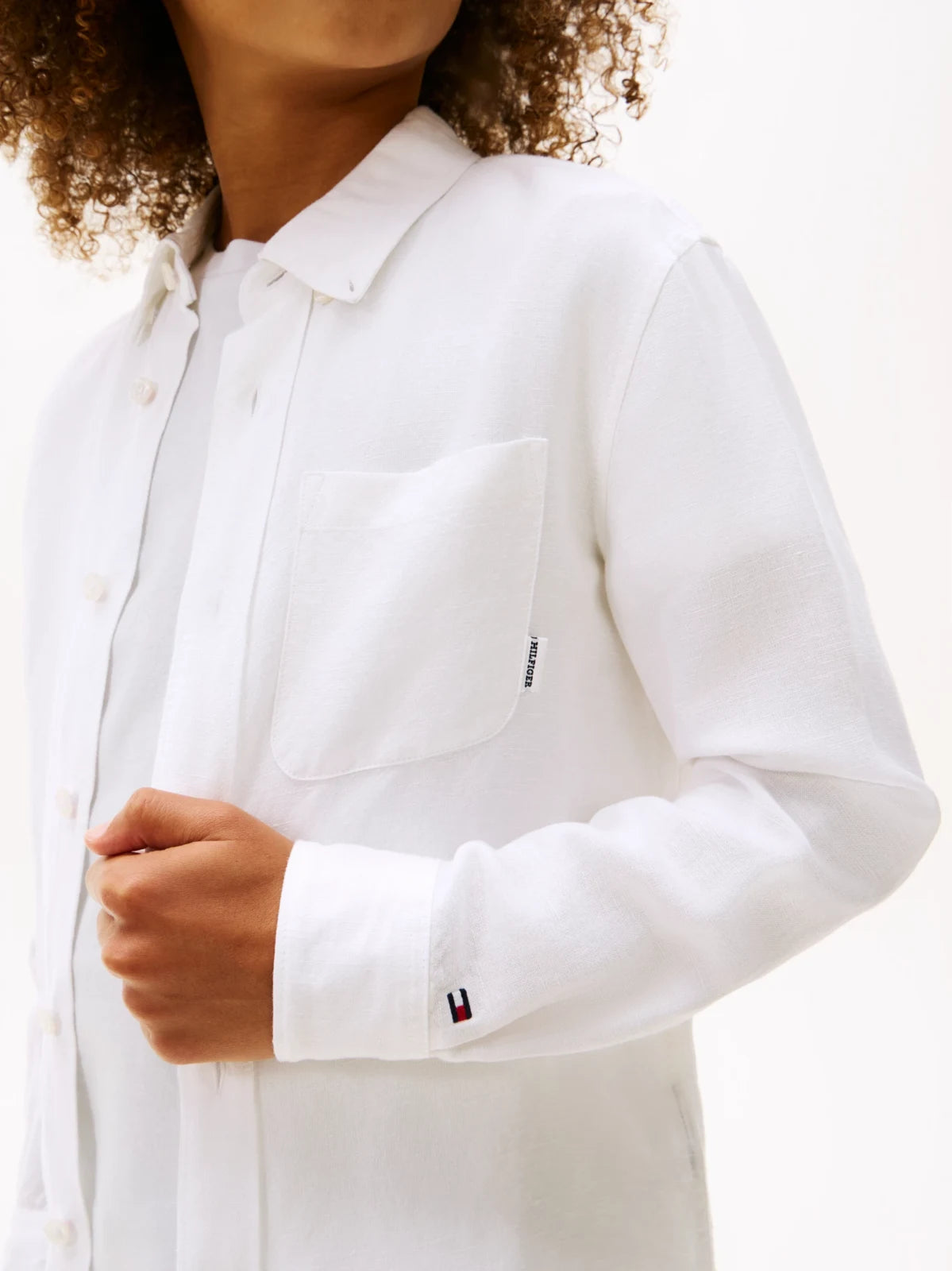 Tommy Hilfiger - Camicia Linen Blend Rela