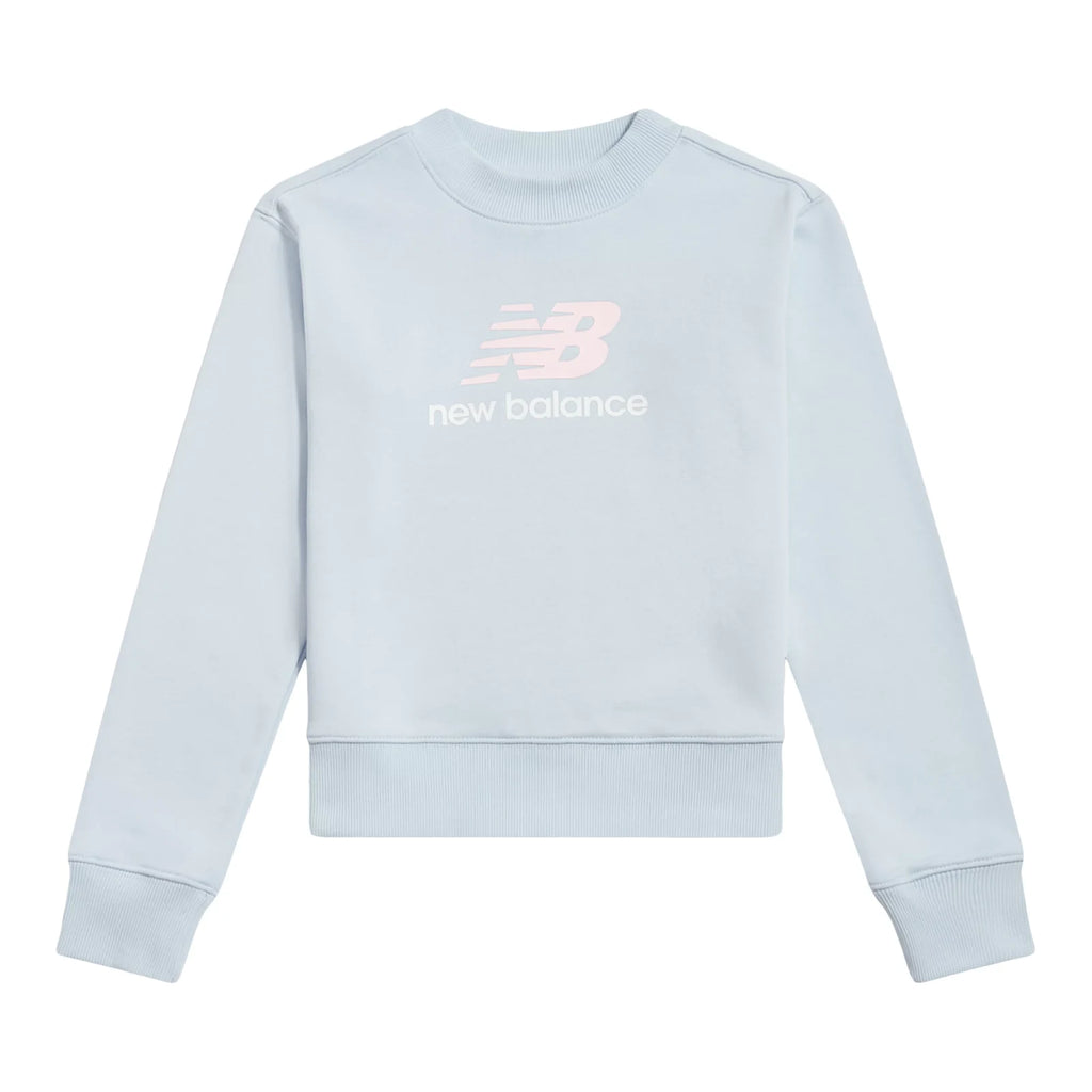 New Balance - Bimba Felpa Nb Ft Stacked Logo
