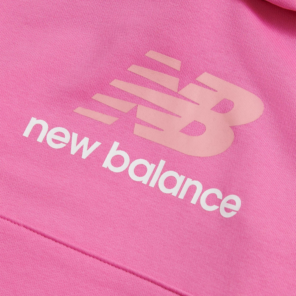 New Balance - Bimba Felpa Nb Ft Stacked Logo