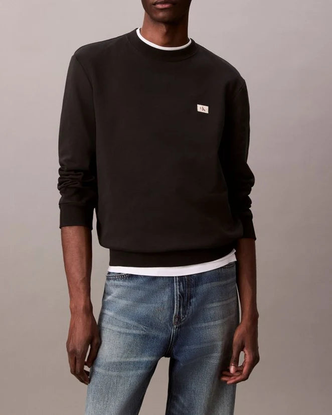Calvin Klein - Felpa Eu 350Terry Badge