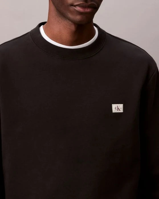 Calvin Klein - Felpa Eu 350Terry Badge