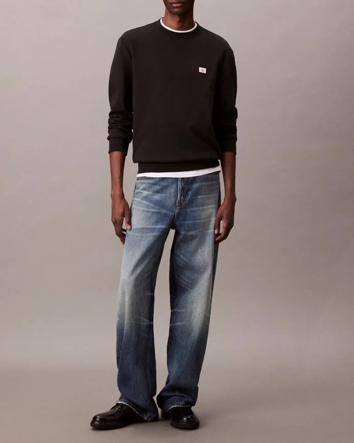 Calvin Klein - Felpa Eu 350Terry Badge