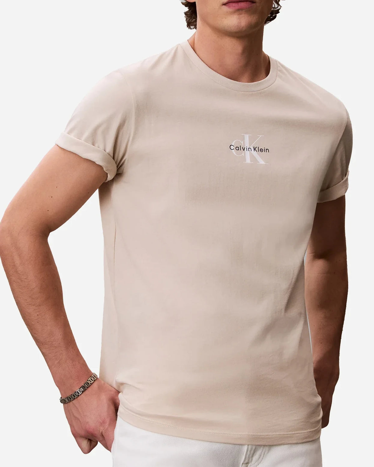 Calvin Klein - T-Shirt Micro Monolo