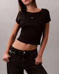 Calvin Klein - T-Shirt Woven Label Ba