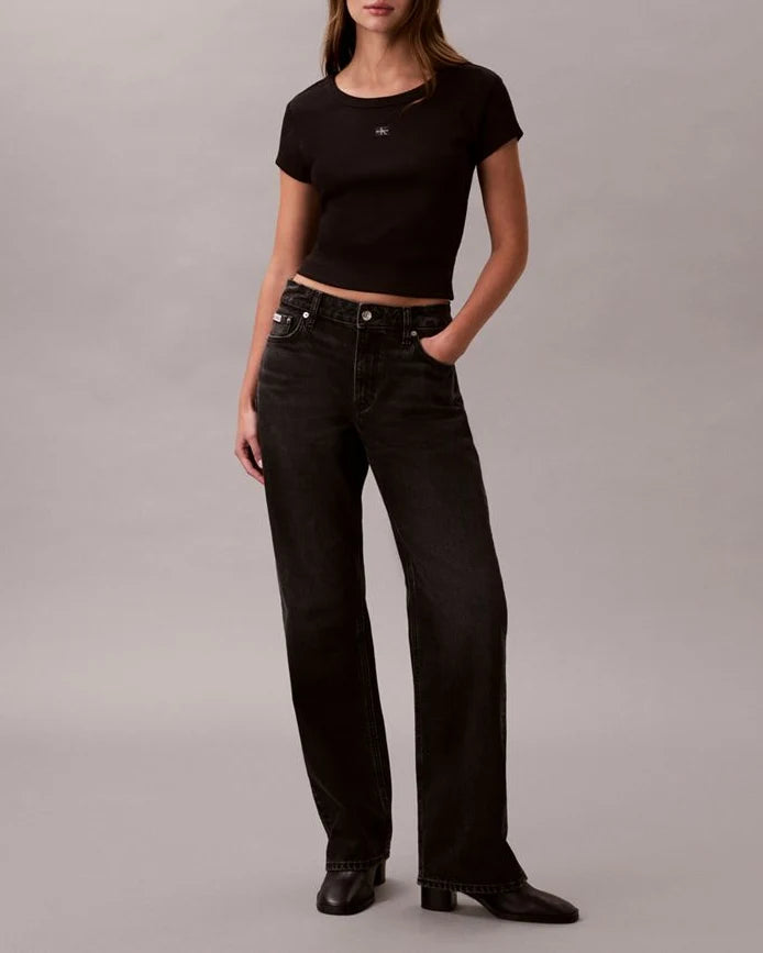 Calvin Klein - T-Shirt Woven Label Ba