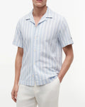 Tommy Hilfiger - Camicia Lin Blend Texture