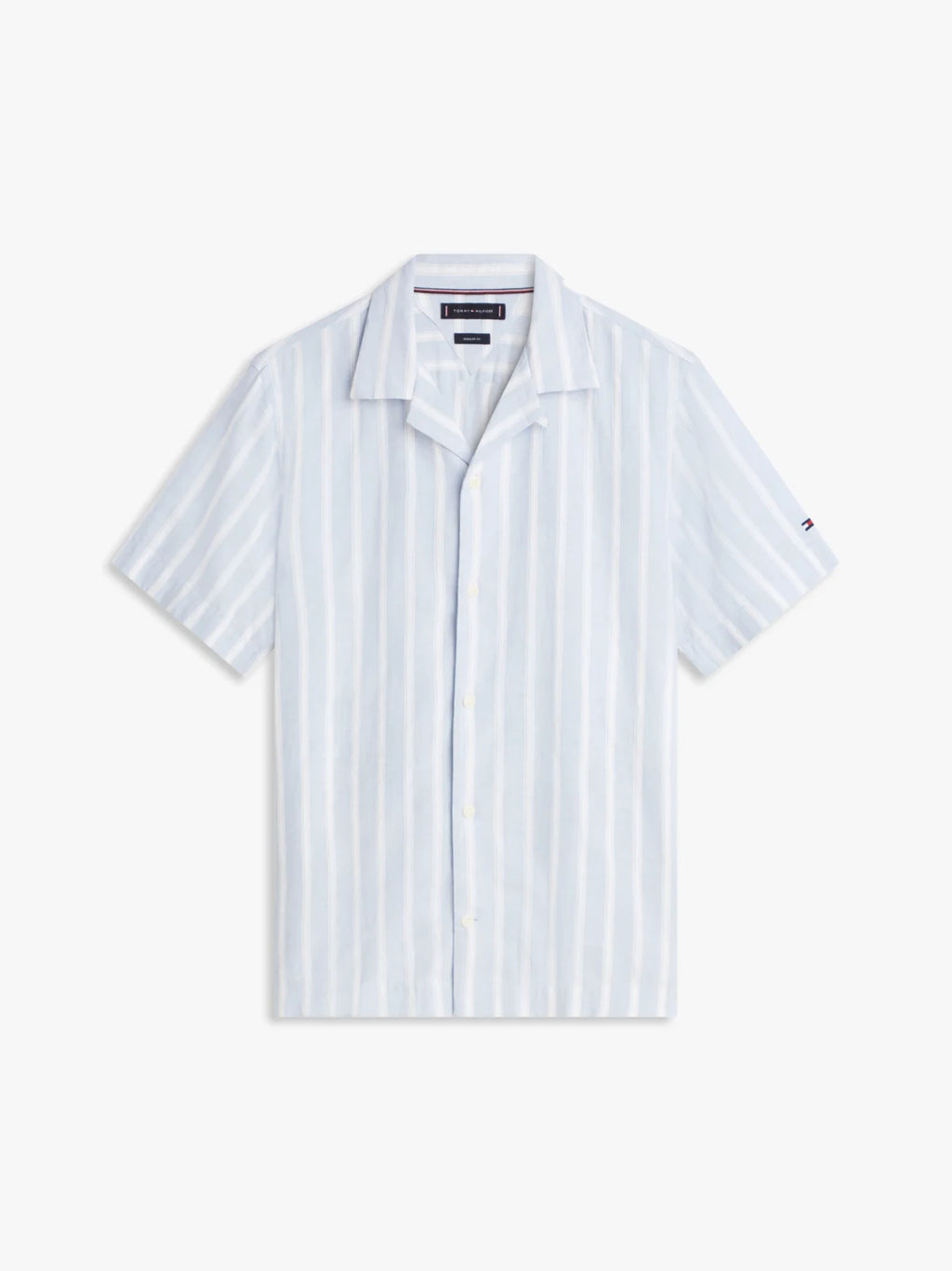 Tommy Hilfiger - Camicia Lin Blend Texture
