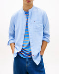 Tommy Hilfiger - Camicia Linen Mx Ba