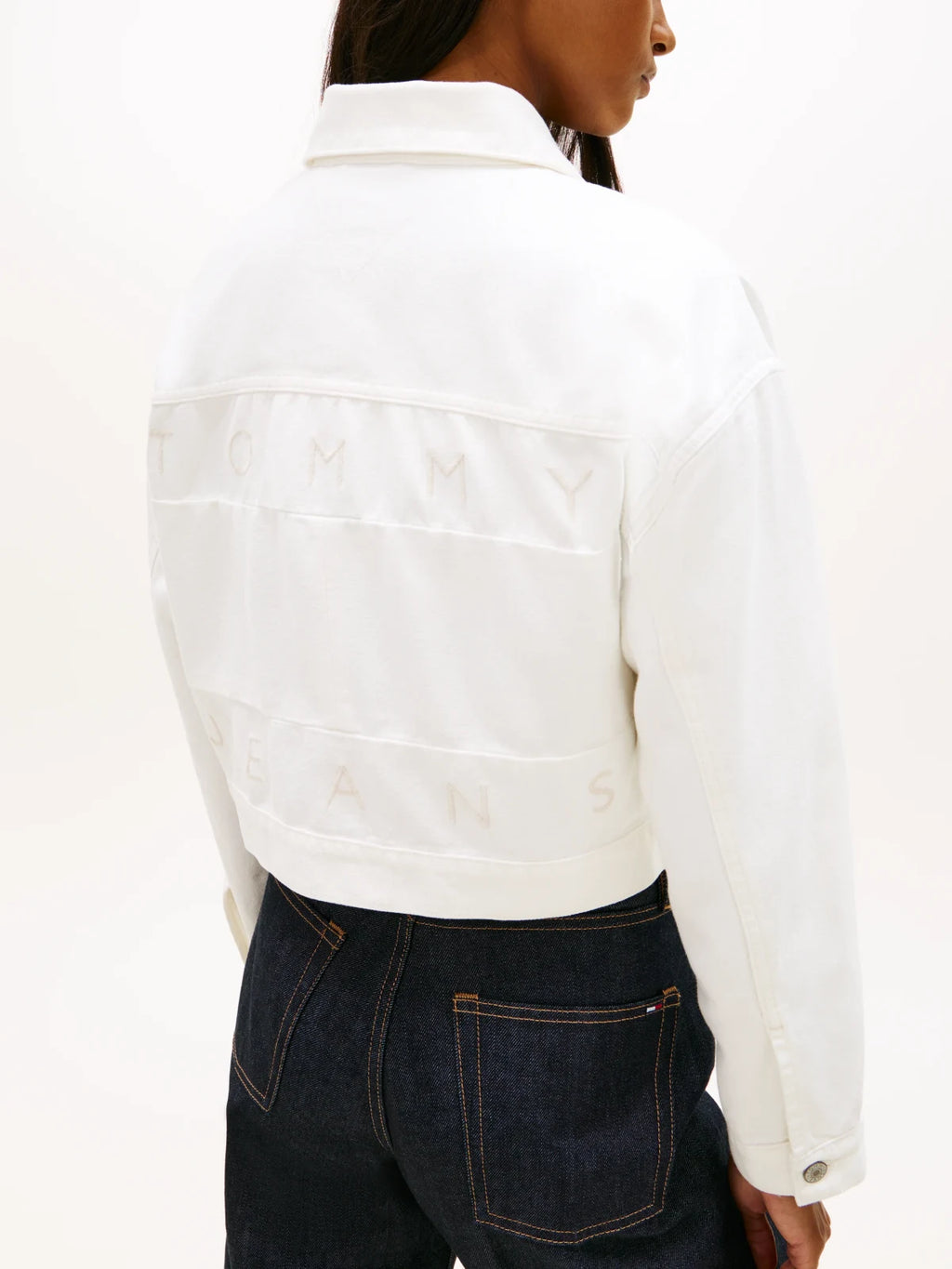 Tommy Hilfiger - Giubbotto Ovsz Crop Trckr