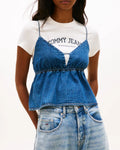Tommy Hilfiger - Camicia Tjw Crop Chambray