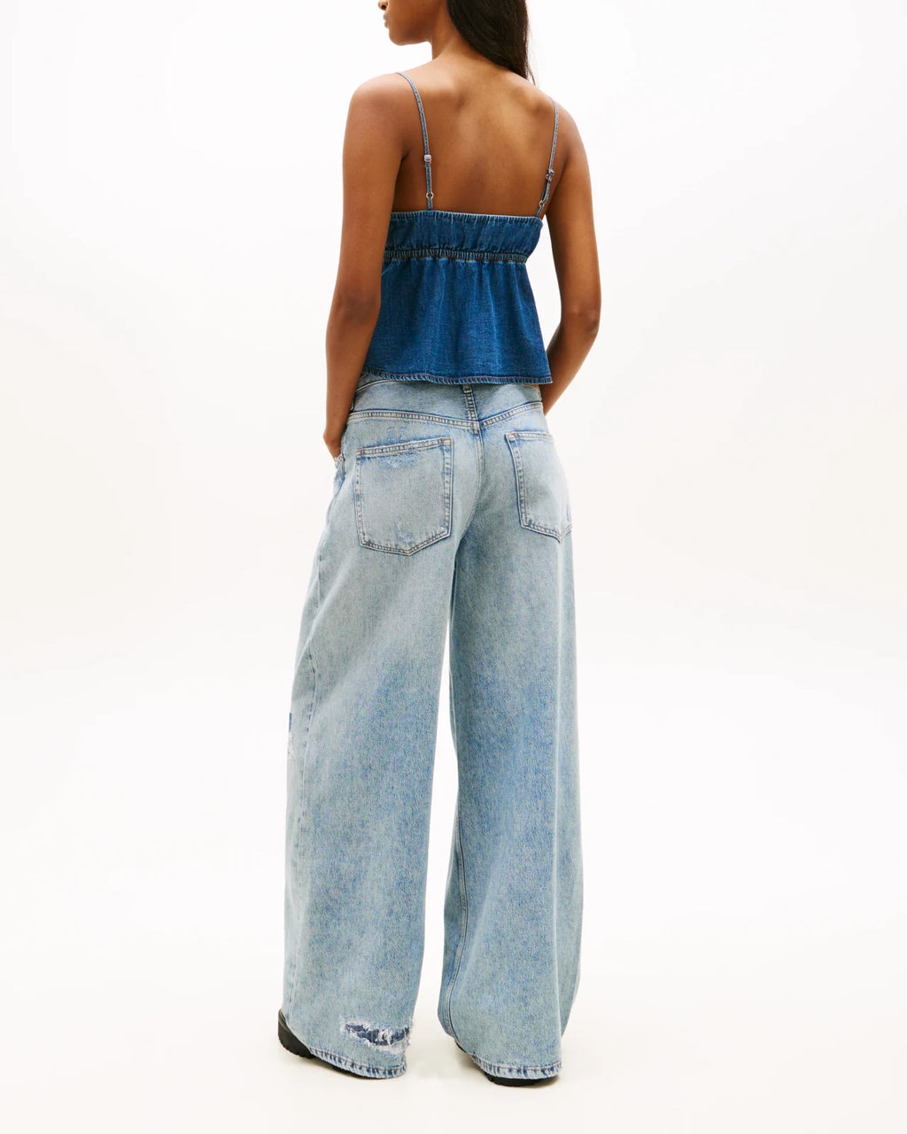 Tommy Hilfiger - Camicia Tjw Crop Chambray