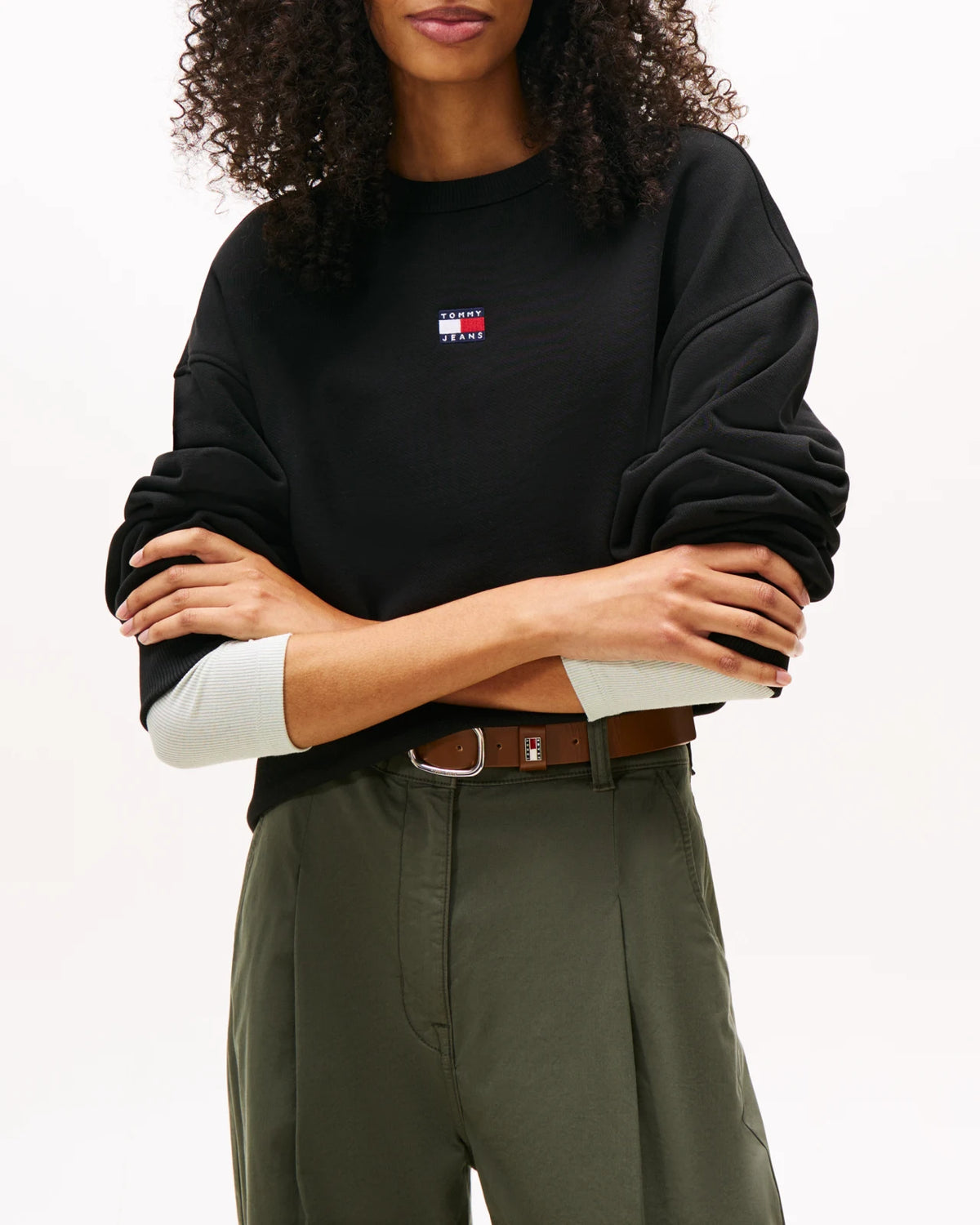 Tommy Hilfiger - Felpa Tjw Bxy Badge Crew