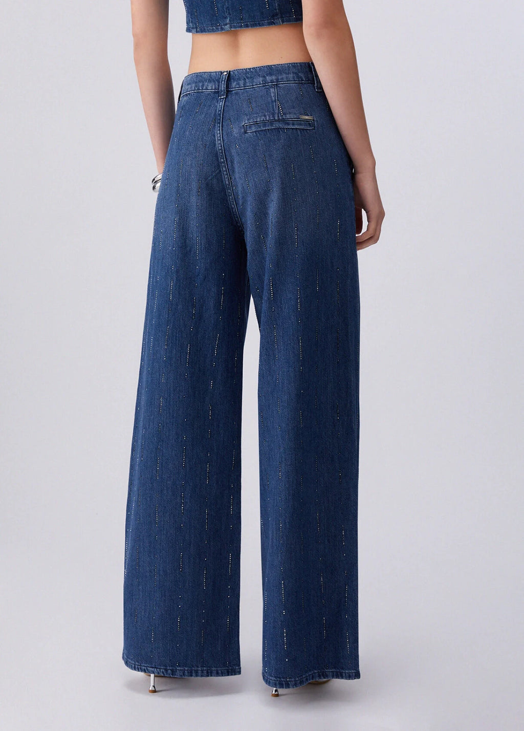 Liu Jo - Jeans Pant.Flare Strass Re