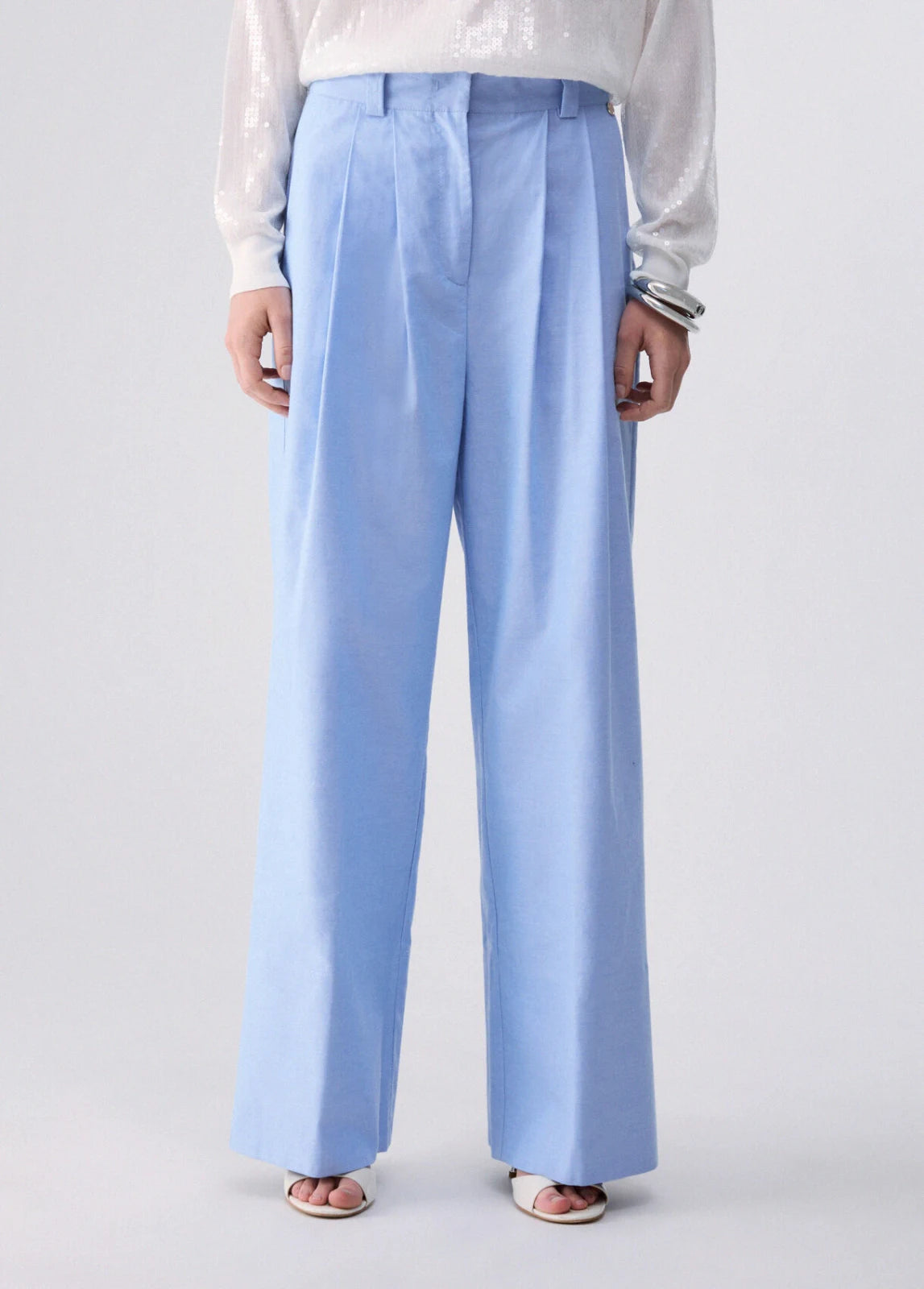 Liu Jo - Pantaloni Pant.Ts Nav Lung