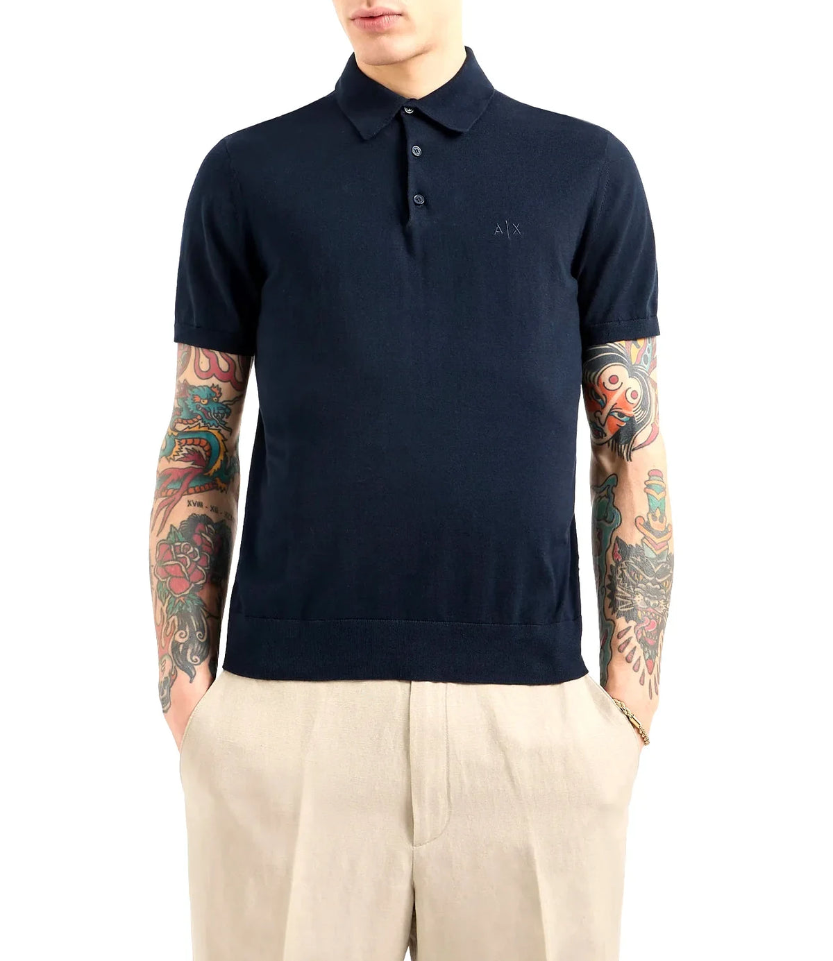 Armani Exchange - Maglia Knit Polo 05