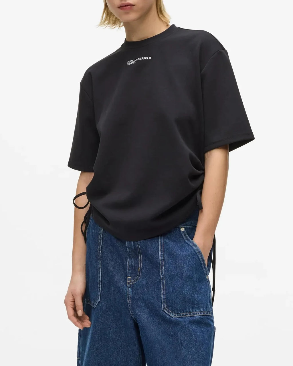 Karl Lagerfeld - T-Shirt Klj Tie Detail