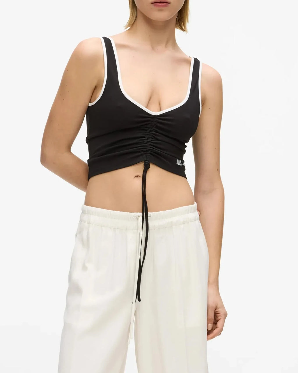 Karl Lagerfeld - T-Shirt Klj Ruched Bralett