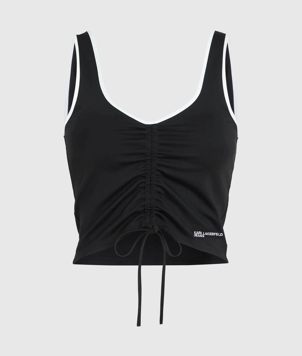 Karl Lagerfeld - T-Shirt Klj Ruched Bralett