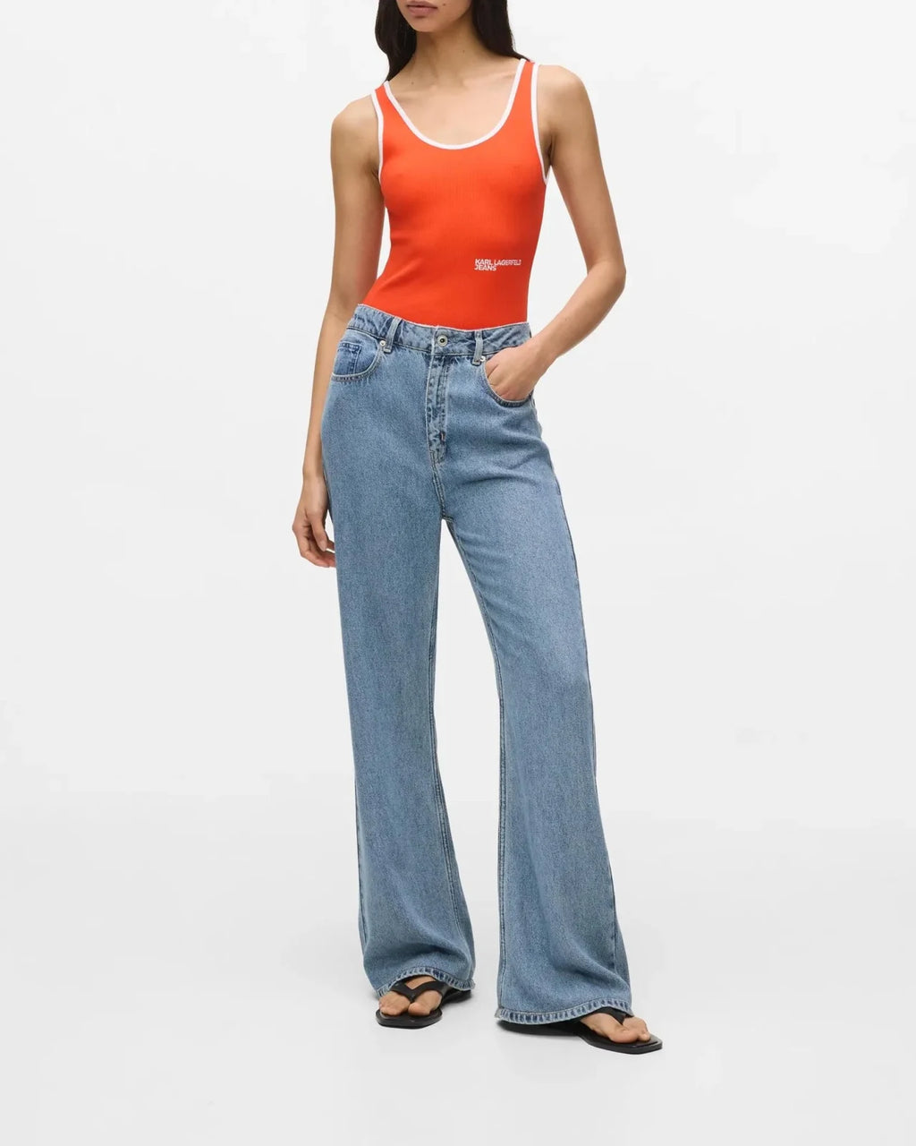 Karl Lagerfeld - Pantaloni Klj Hr Flare Den