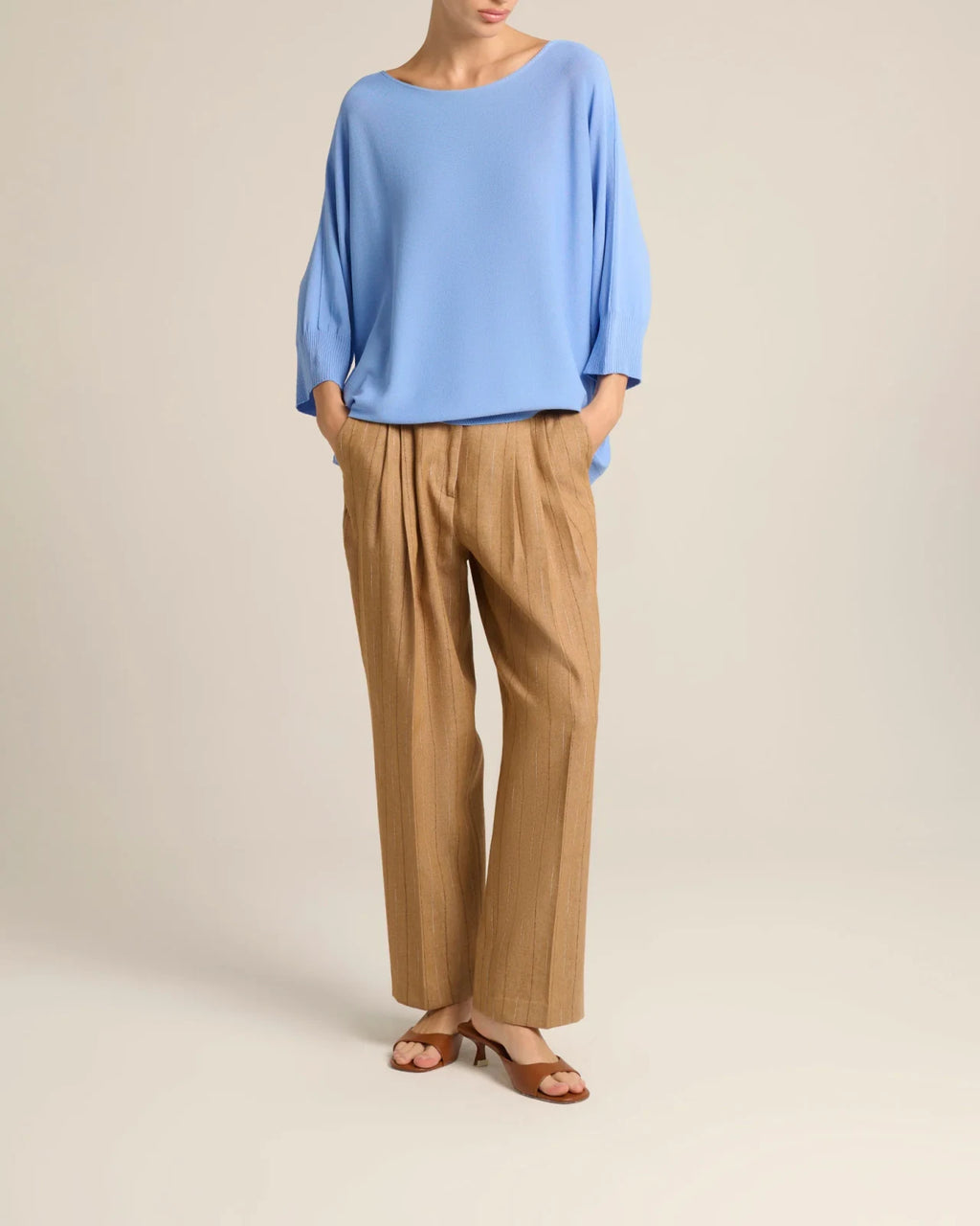 Manila Grace - Maglia Scollo Barca