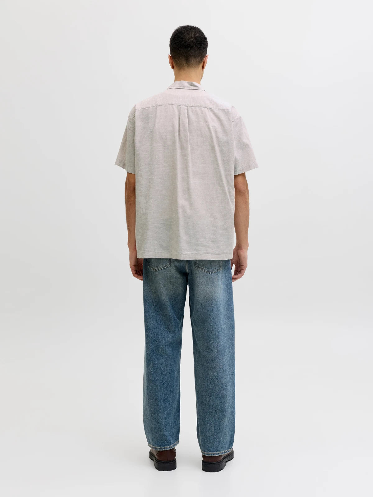 Jack&Jones - Camicia Jjesummer Linen Ble