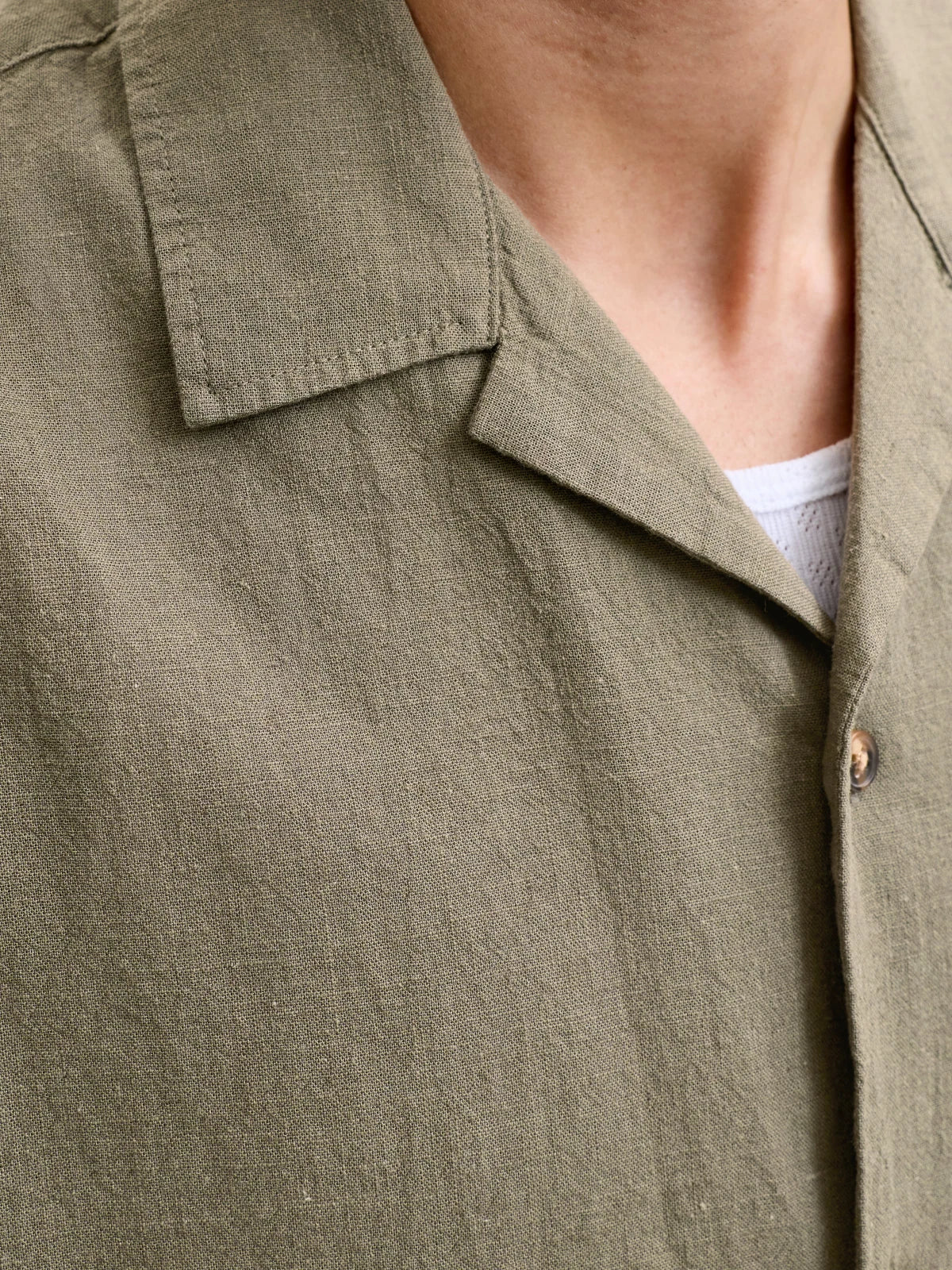 Jack&Jones - Camicia Jjesummer Linen Ble