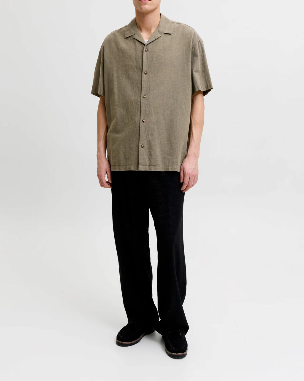 Jack&Jones - Camicia Jjesummer Linen Ble