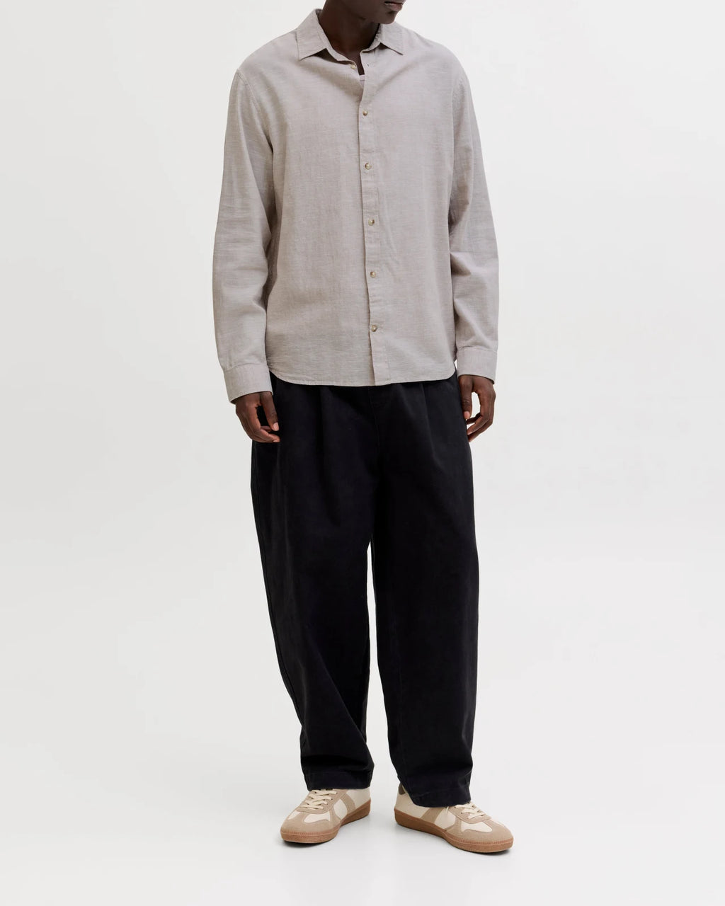 Jack&Jones - Camicia Jjesummer Linen Ble