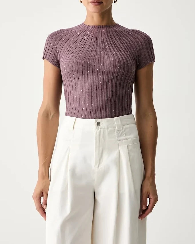 Guess - Maglia Sheer Yoke