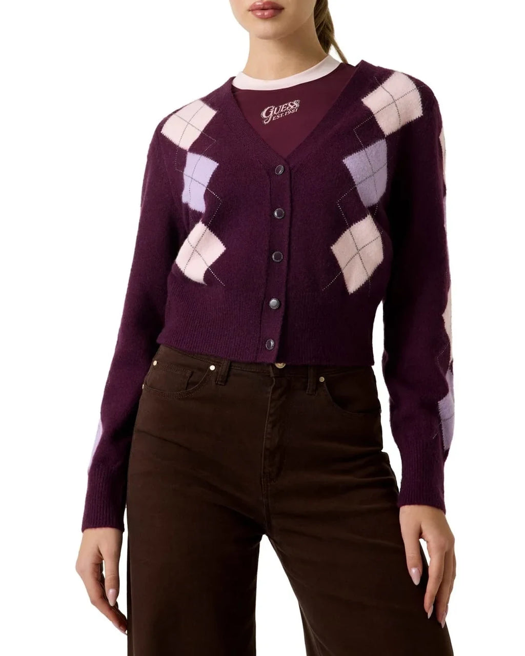 Guess - Maglia Vn Gracie