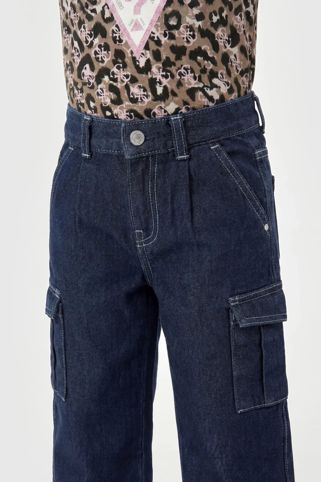Guess - Pantaloni Relaxed Wide