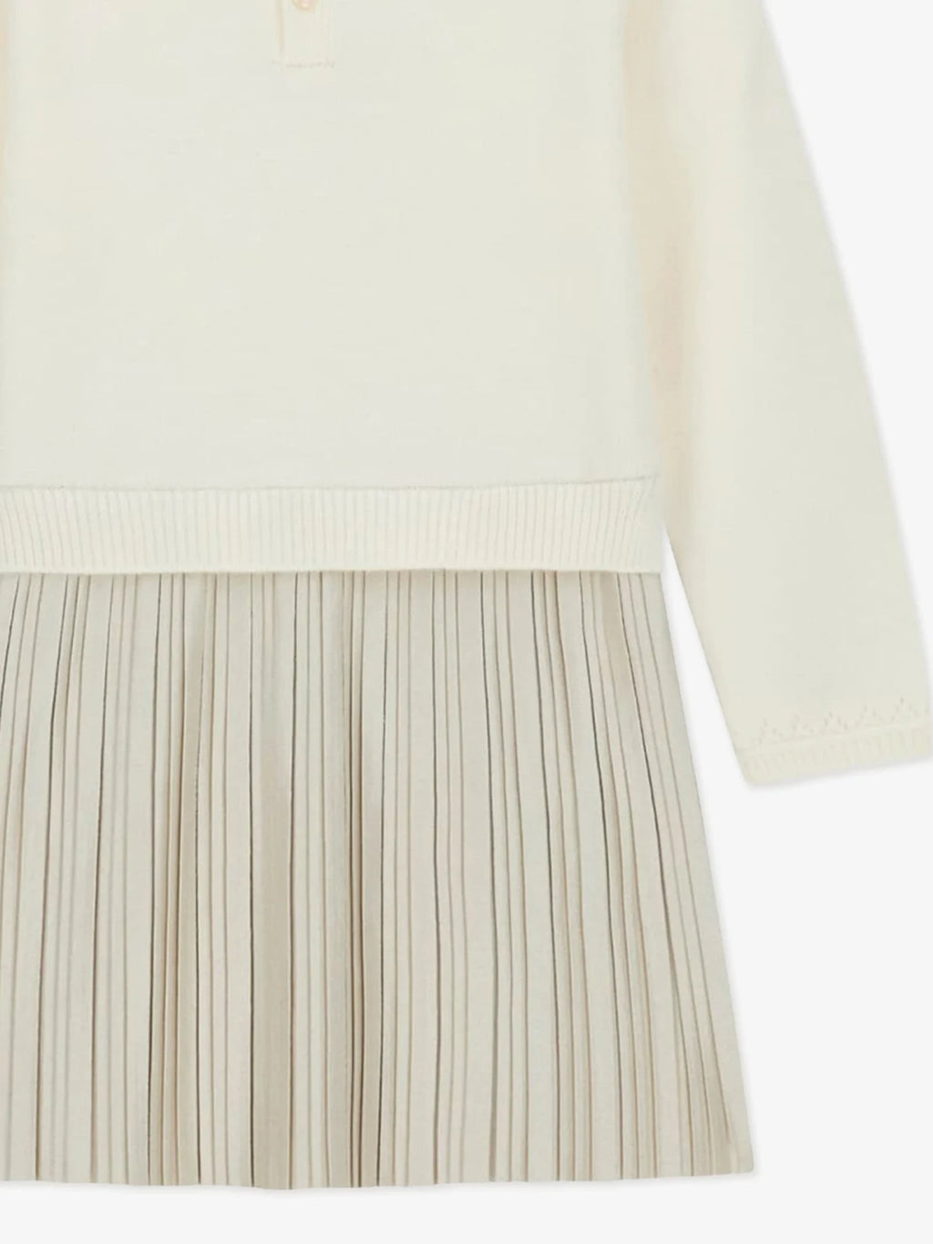 Guess - Abito Mixed Fabric