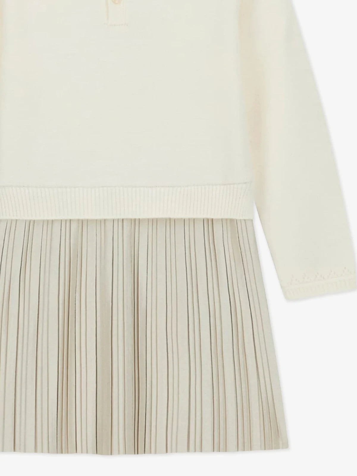 Guess - Abito Mixed Fabric