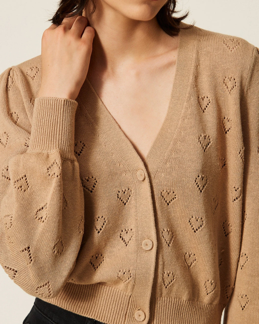 Twinset - Maglia Cardigan In Maglia
