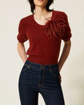 Twinset - Maglia Pull Scollato