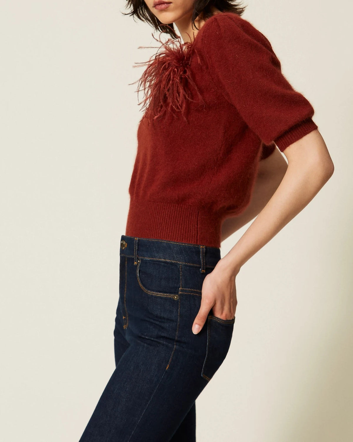 Twinset - Maglia Pull Scollato