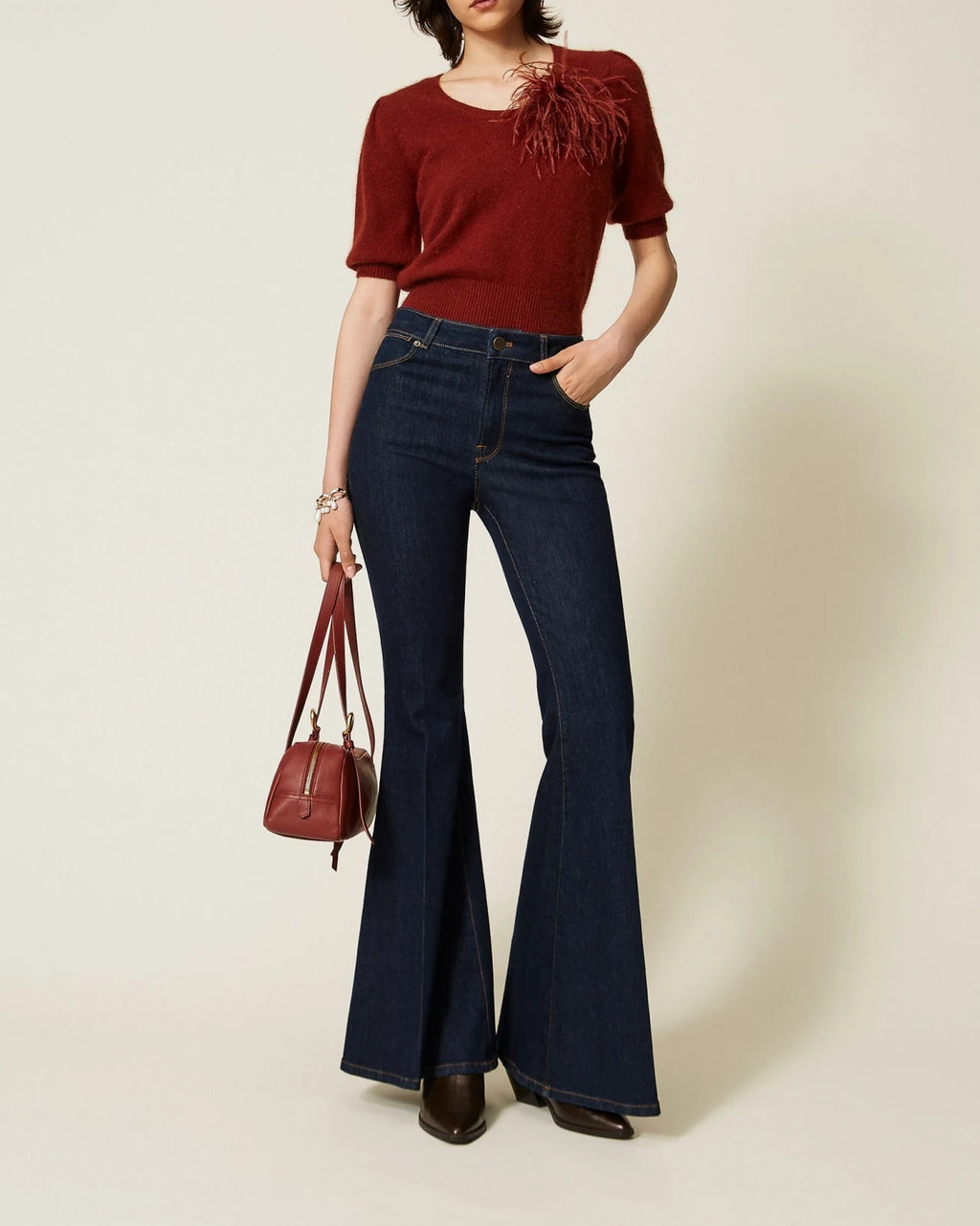 Twinset - Maglia Pull Scollato