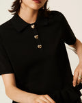 Twinset - Maglia Polo In Maglia