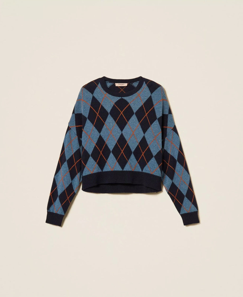 Twinset - Maglia Girocollo Jacquard