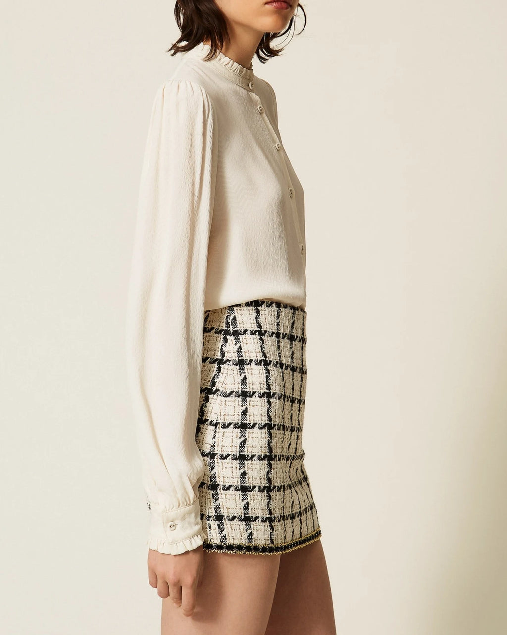 Twinset - Camicia Con Rouches