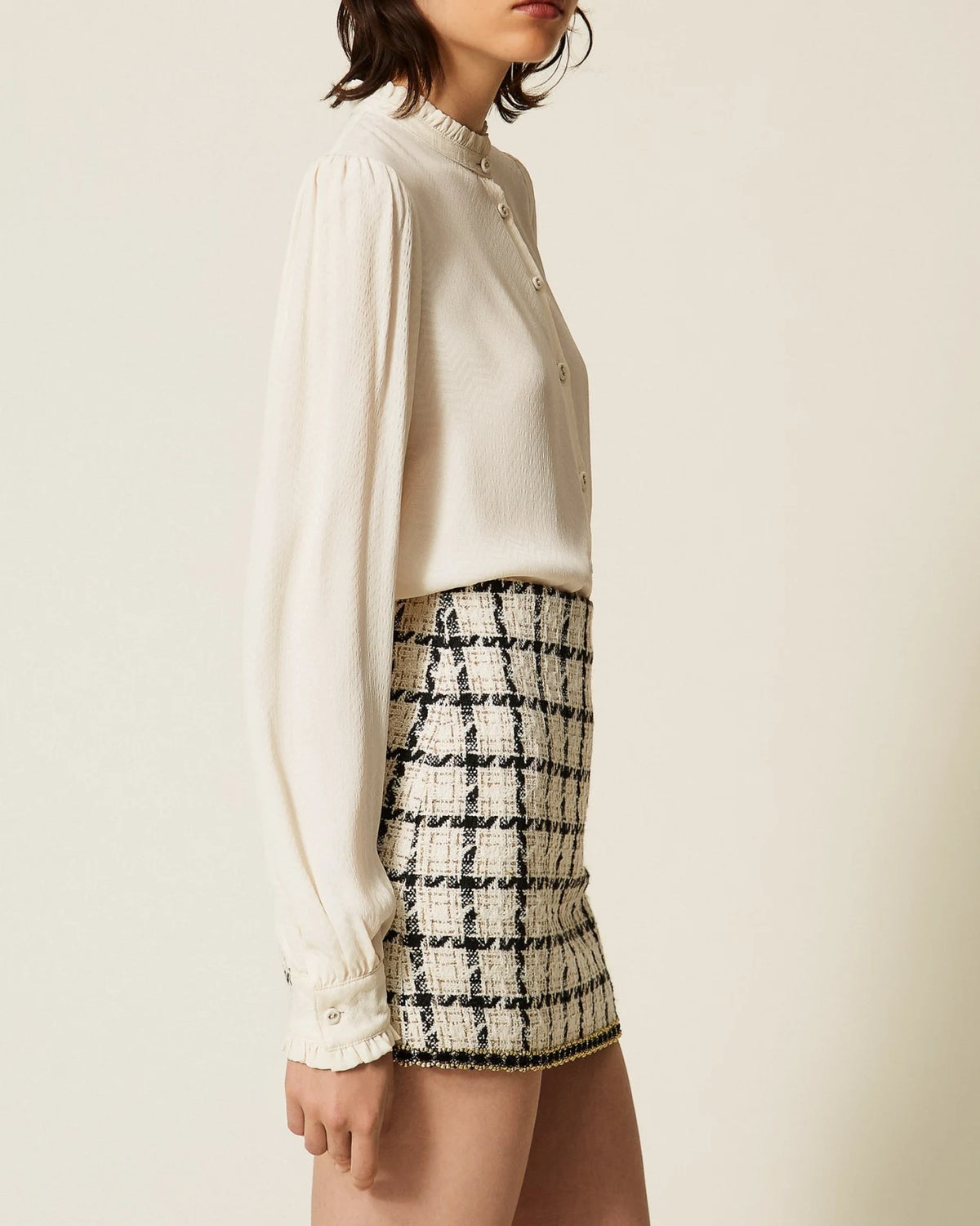 Twinset - Camicia Con Rouches