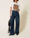 Twinset - T-Shirt Con Ricamo