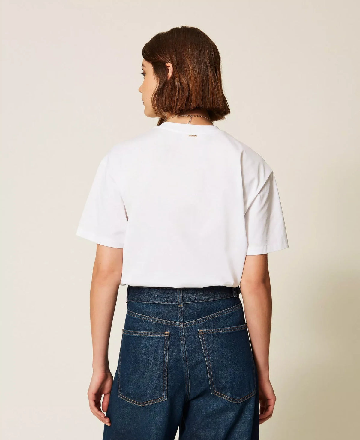 Twinset - T-Shirt Con Ricamo