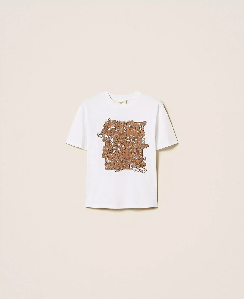 Twinset - T-Shirt Con Ricamo