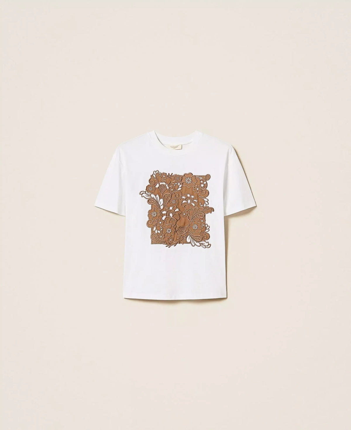 Twinset - T-Shirt Con Ricamo