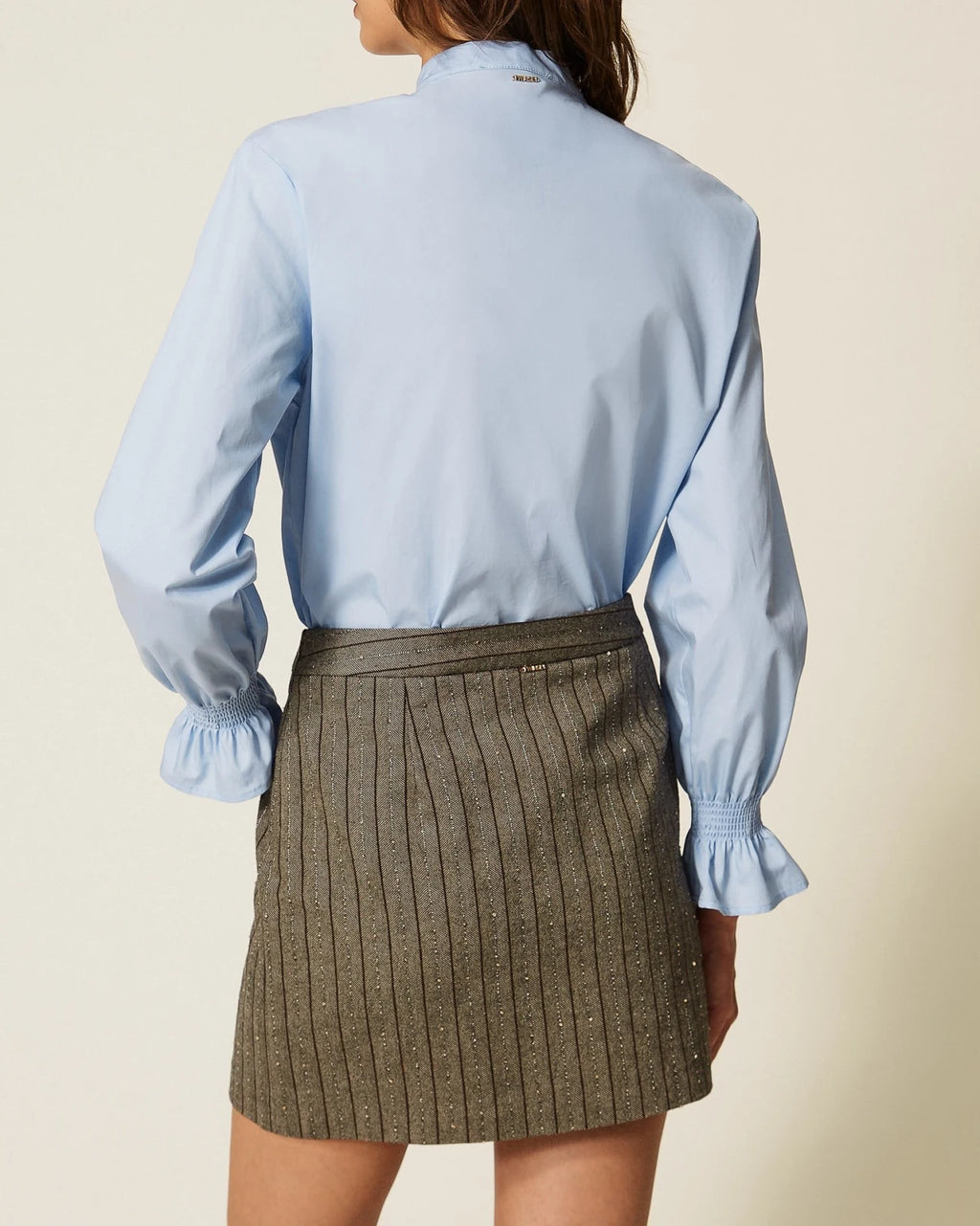 Twinset - Camicia Con Plastrom