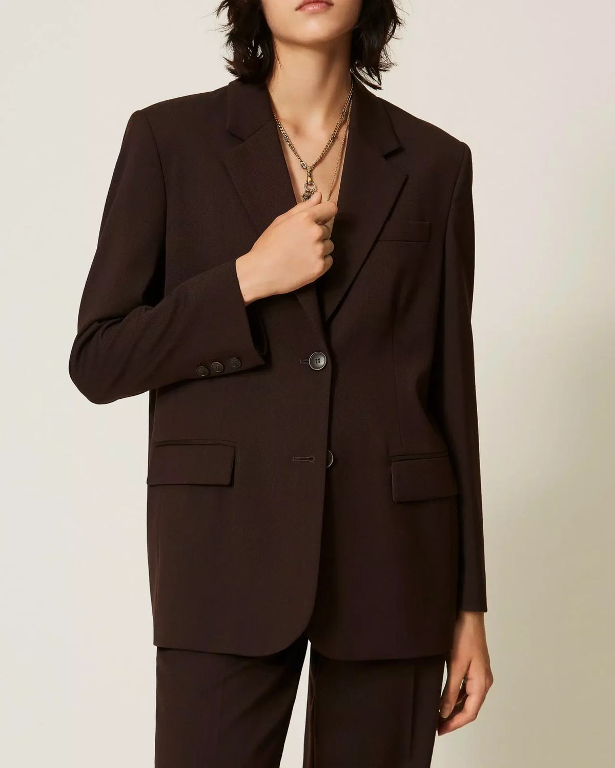 Twinset - Giacca Blazer Monopetto