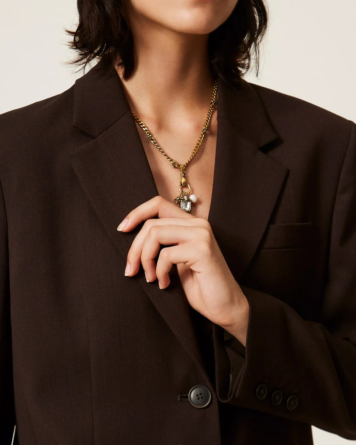 Twinset - Giacca Blazer Monopetto