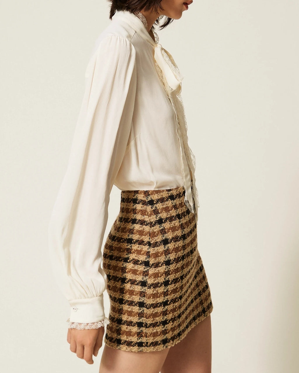 Twinset - Camicia Con Fiocco